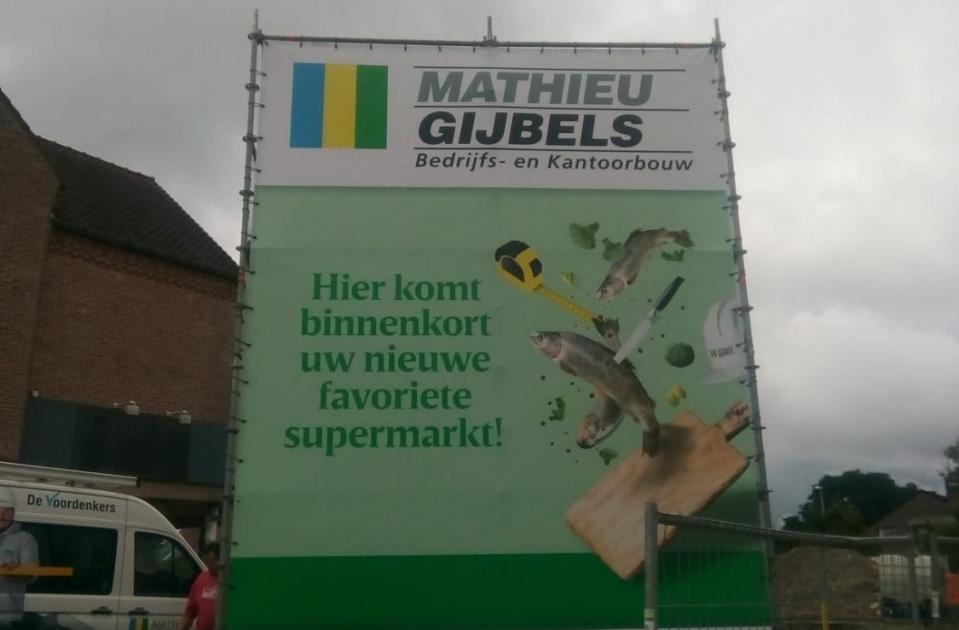 Jumbo, Sint-Lambrechts-Herk, Sint-Truidersteenweg, Renovatie, Uitbreiding, supermarkt, Mathieu Gijbels