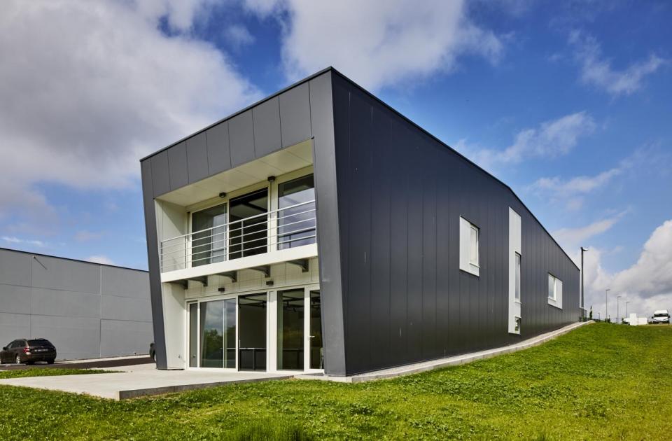 Polyris Charleroi - mathieu gijbels - nieuwbouw - industriebouw - kantoorgebouw  