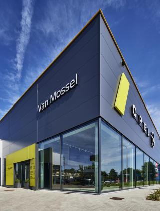Van Mossel, Mechelen, auto's, autocarbedrijf, garage, Mathieu Gijbels, Nieuwbouw, garagebouw, garage bouwen
